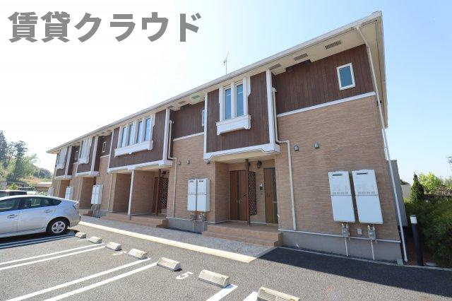 アンソレイエⅥの外観|外観は落ち着いています