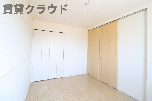 アンソレイエⅥの寝室|寝室です