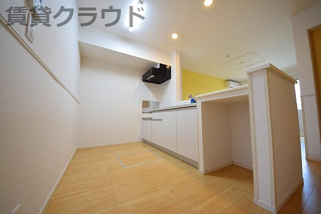 アンソレイエⅥのキッチン|お料理しやすいキッチンです