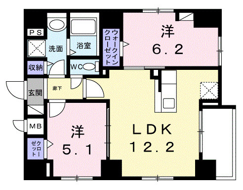 リバーサイド奥浅草の間取り