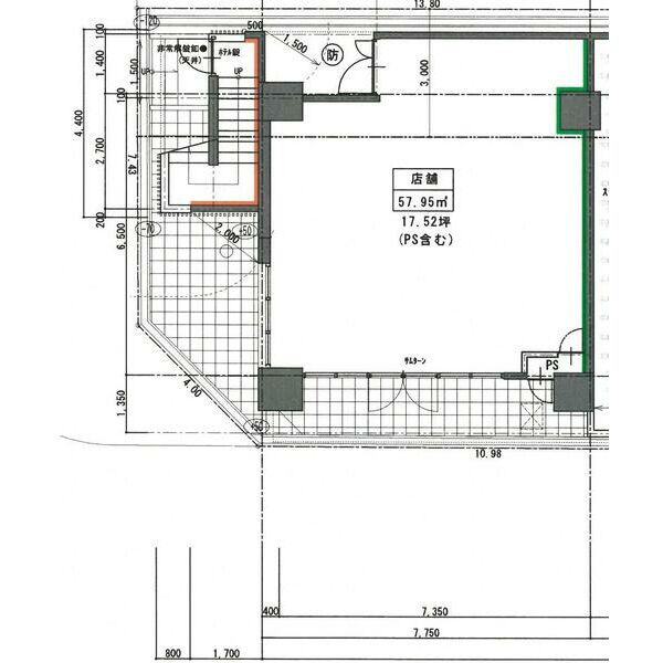 ラシーヌ瓦屋町　BRAVI不動産の間取り