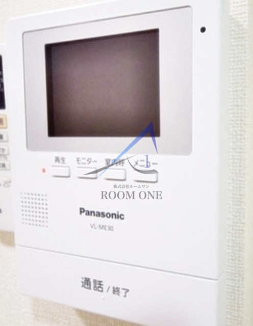 アクシス菊名のセキュリティ|モニター付きインターホンです。