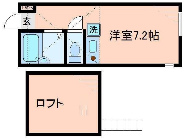 アクシス菊名の間取り|間取りです。