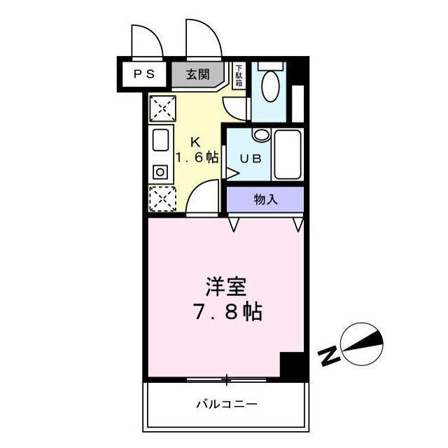 ベルデュール宮前平の間取り