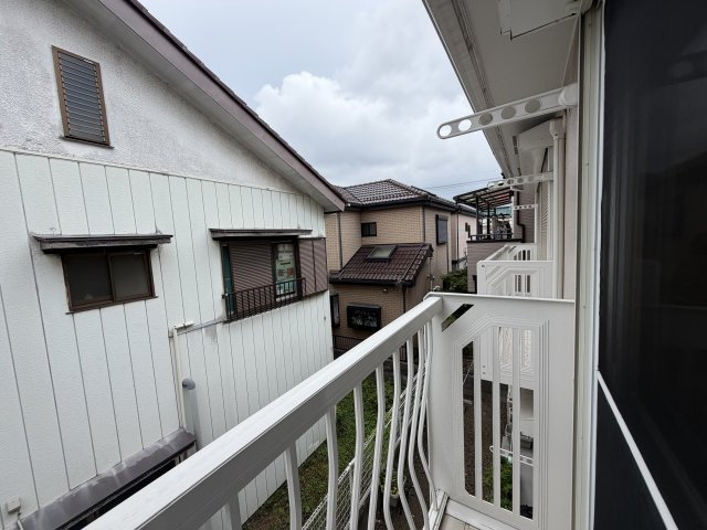 エステートピア上青木のバルコニー