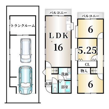 東大寺２丁目の画像