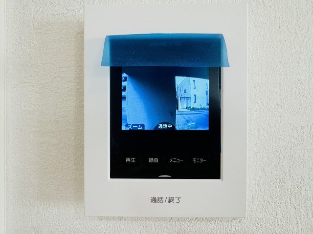 八王子市　本町　新築一戸建て　５期のセキュリティ|～TVモニター付インターホン　訪問者の確認に便利です～