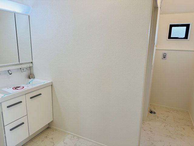 八王子市　本町　新築一戸建て　５期の脱衣所|～清潔感のある脱衣所～
