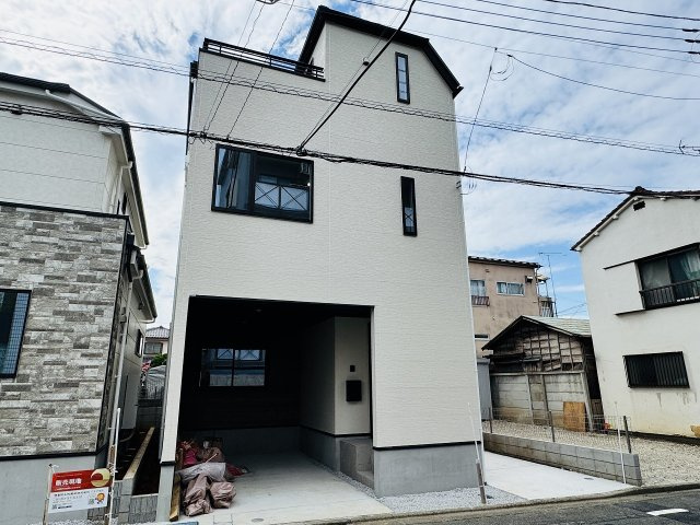 八王子市　本町　新築一戸建て　５期の外観|～八王子駅徒歩14分　ZEH水準の省エネ住宅　スーパー・コンビニ近く住環境良好～