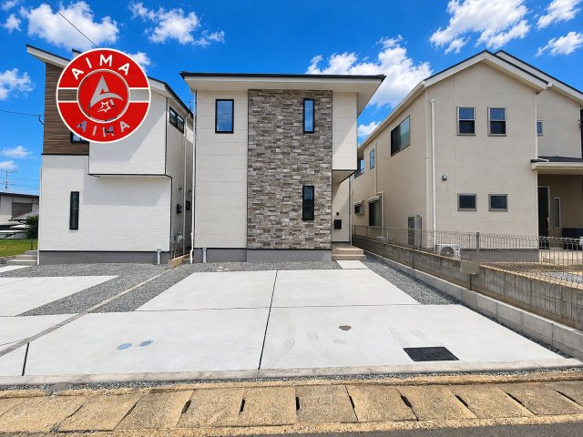 福岡市城南区樋井川7丁目第2-2棟（1号棟）　の外観|デザイン性のある外観です。