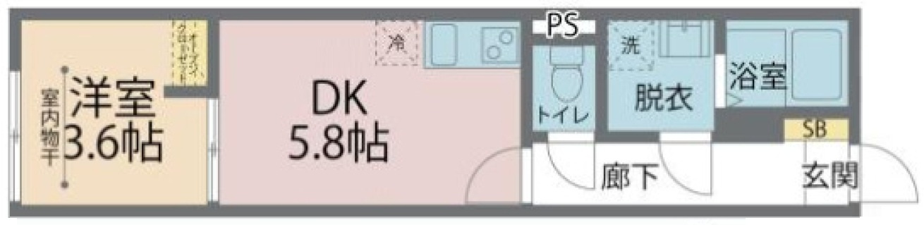 カインドネス狭山ヶ丘の間取り