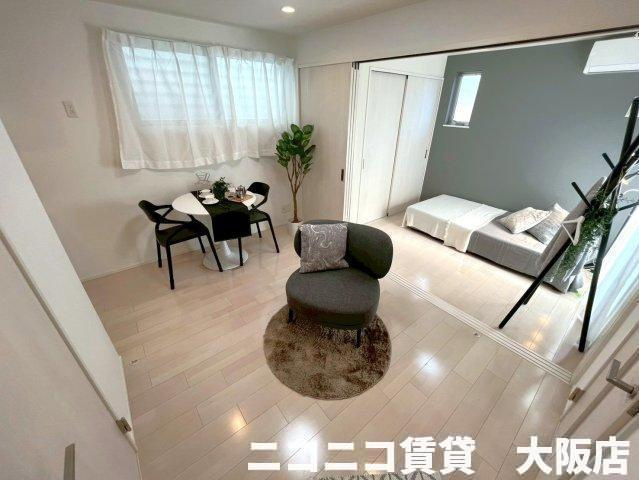 大阪市西淀川区千舟３丁目のアパートの内装|CG画像です。家具家電付きではありません