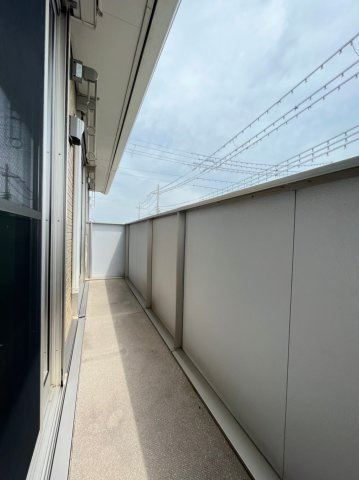 岡田様戸建借家のバルコニー