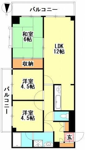 ラ・プリメーラの間取り