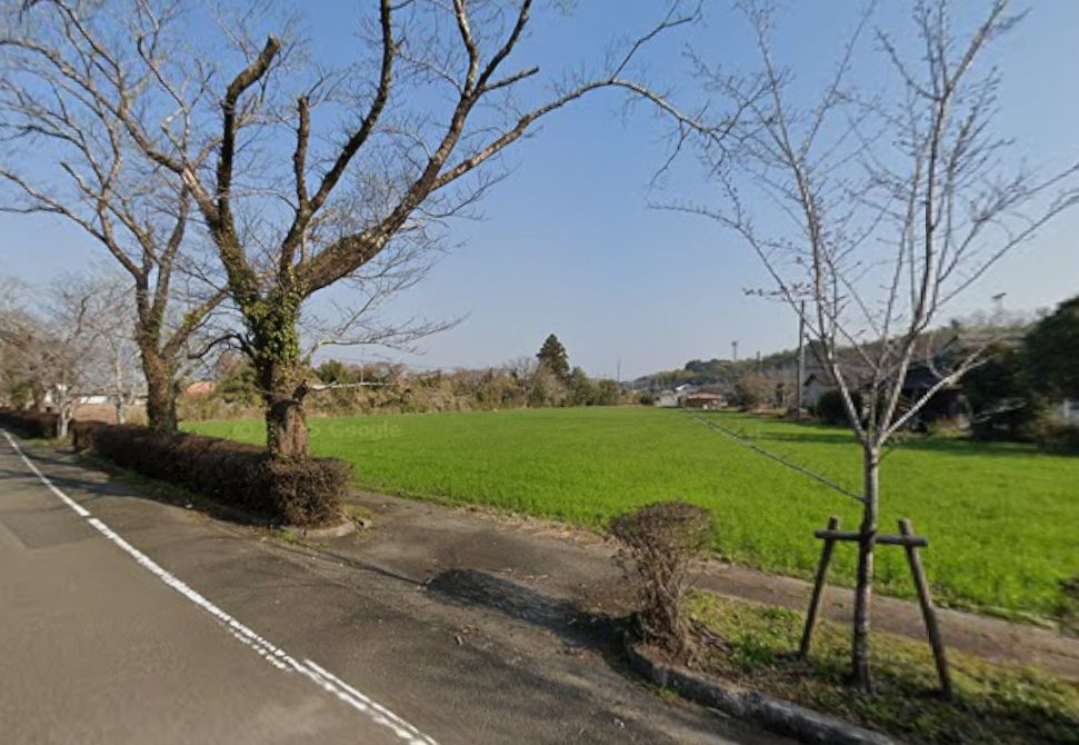 都城市高城町石山の売地の外観