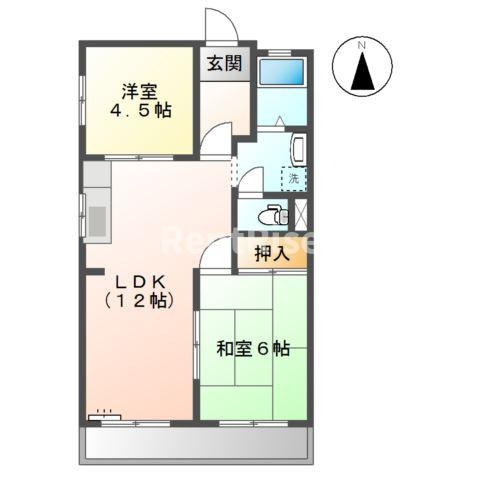 シャトー一宮の間取り