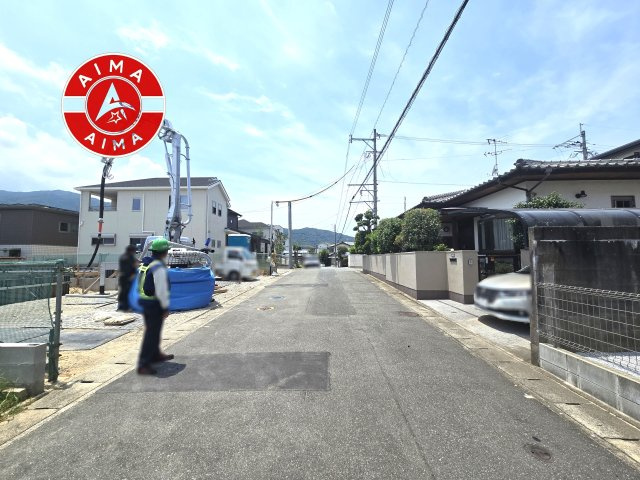 福岡市城南区樋井川7丁目第2-2棟（2号棟）　の外観|前面道路含む現地の写真です。
