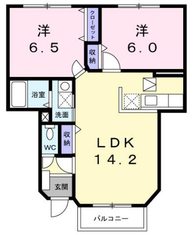 スターライトシティＥの間取り