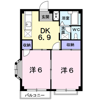 【間取り】 | レジデンスエバグリーン