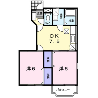 【間取り】 | サンパティークＣ