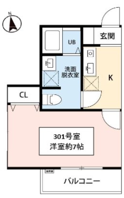 Inage Fikaの間取り