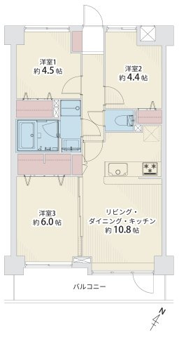 【大和駅まで平坦でアクセス可能】グレイス大和の画像