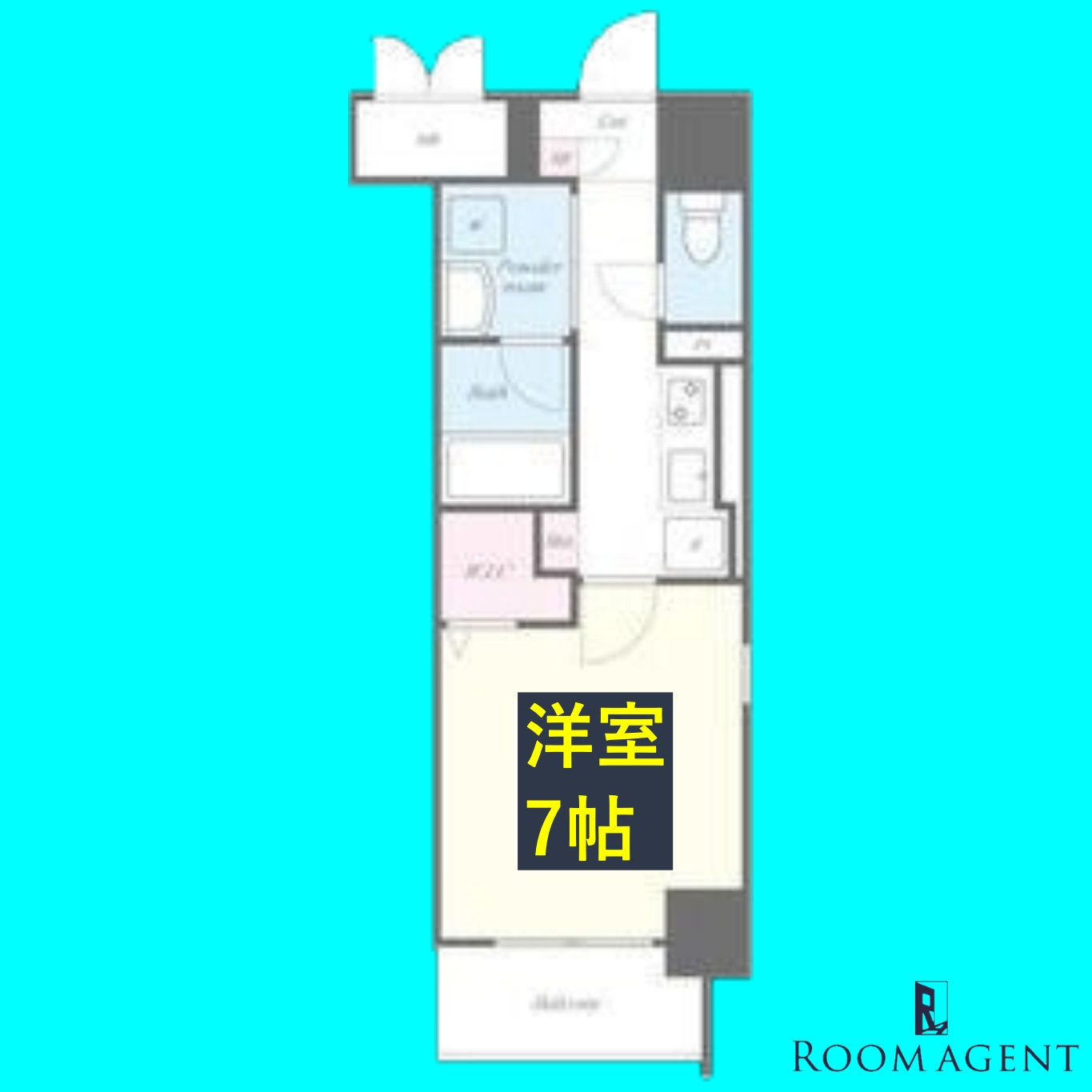 グランツェ名駅太閤通の間取り