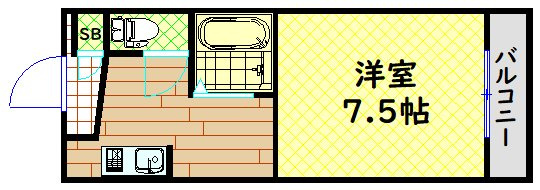 【間取り】 | ティックランド南船場