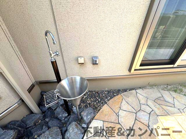 松前町北黒田　セキスイハイム木の家　グランツーユーVのその他|オシャレな立水栓です