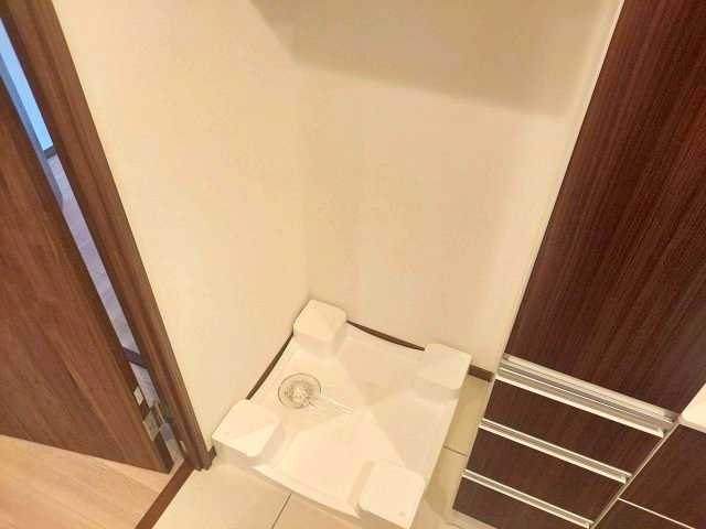 アールグラン宝塚の洗面所|洗濯機置場