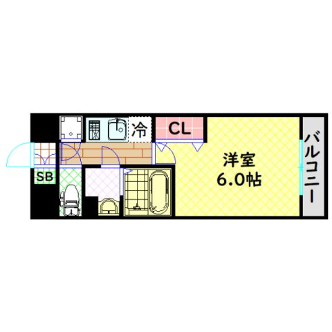 【間取り】 | エスリード本町靱公園レジデンス