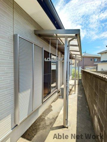 黒沢住宅のバルコニー