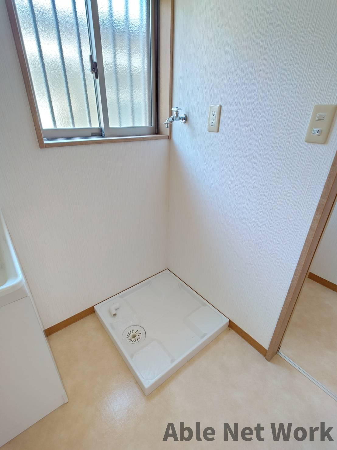 黒沢住宅のその他|洗濯機置き場
