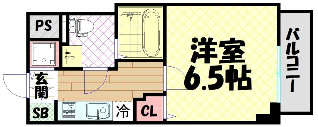 【間取り】 | エスリード阿波座ノースプレイス