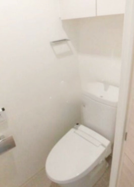 クレストコートTS吾妻橋のトイレ|コンパクトで使いやすいトイレです