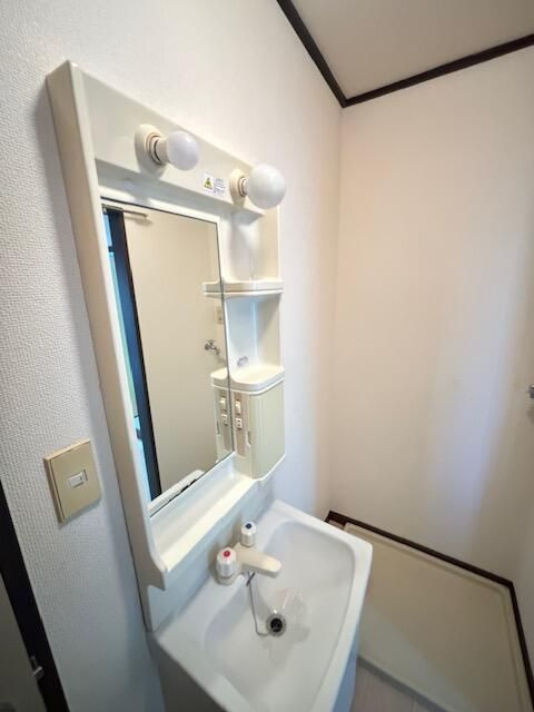 ハイツシャルムの洗面所