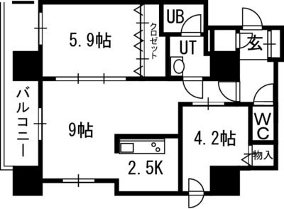 クレジデンス札幌・南4条