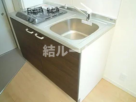 板橋区大山金井町のアパートのキッチン