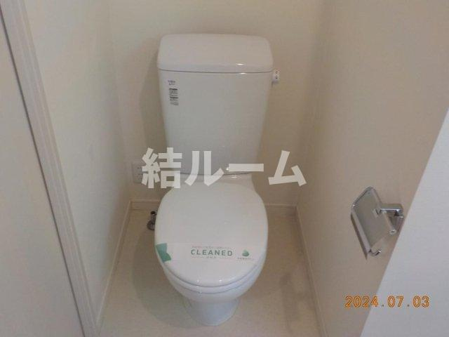 板橋区大山金井町のアパートのトイレ