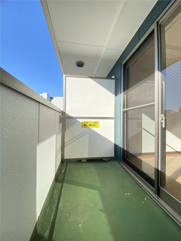 クロノス32小沢町のバルコニー