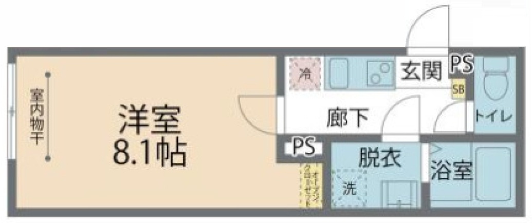 カインドネス狭山ヶ丘の間取り