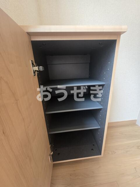 リブガーデンの収納
