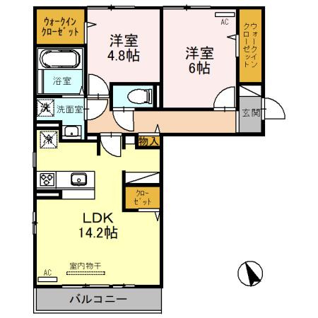 ひまわりの間取り