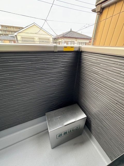 コンフォーティア八潮のバルコニー