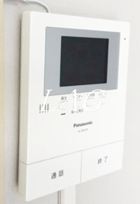 【セキュリティ】 | Kハウス | モニター付きインターフォンです。