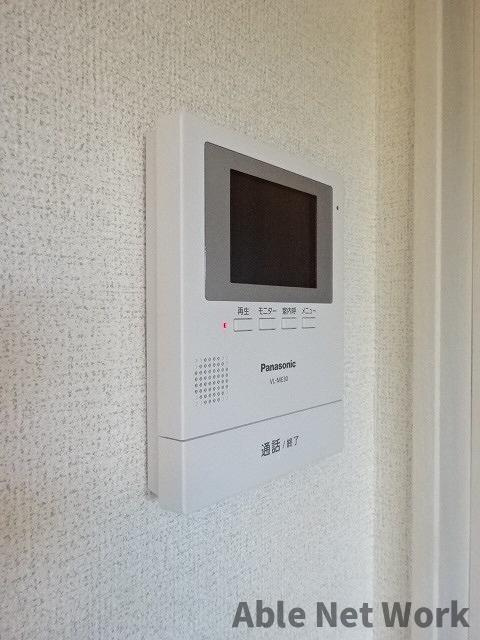アンソレイユ弐番館Ⅱのセキュリティ|安心なカメラ付きインターホン
