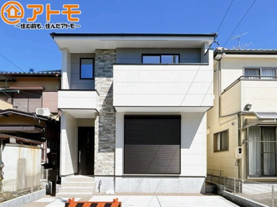 【外観】 | 駿河区小鹿10期　新築戸建　全1棟 | どっしりとした外観は安心感のあるマイホームを実感できますね♪