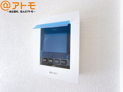 【防犯設備】 | 駿河区小鹿10期　新築戸建　全1棟 | TVモニター付きインターホンは訪問者を確認することができて、防犯性に優れています♪