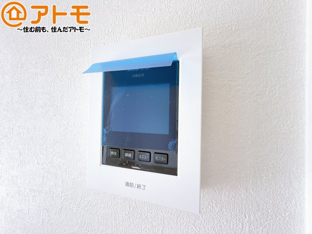 【防犯設備】 | 駿河区小鹿10期　新築戸建　全1棟 | TVモニター付きインターホンは訪問者を確認することができて、防犯性に優れています♪