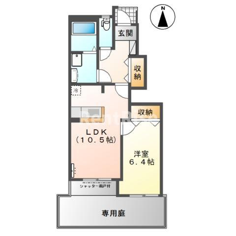 パークヒルズ森本の間取り